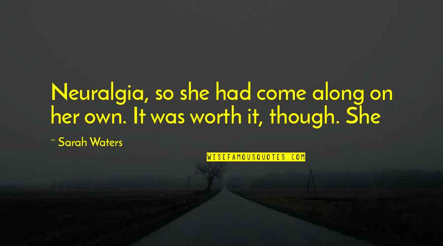 Vim Replace Double Quotes By Sarah Waters: Neuralgia, so she had come along on her