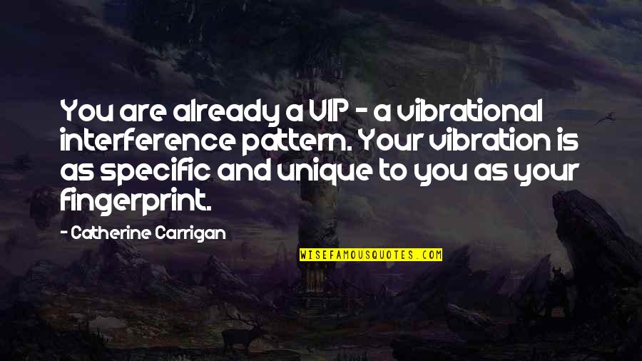 Vip Quotes By Catherine Carrigan: You are already a VIP - a vibrational