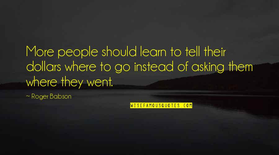 Virginia Title Quote Quotes By Roger Babson: More people should learn to tell their dollars Virginia Title Quote Quotes By Roger Babson: More people should learn to tell their dollars