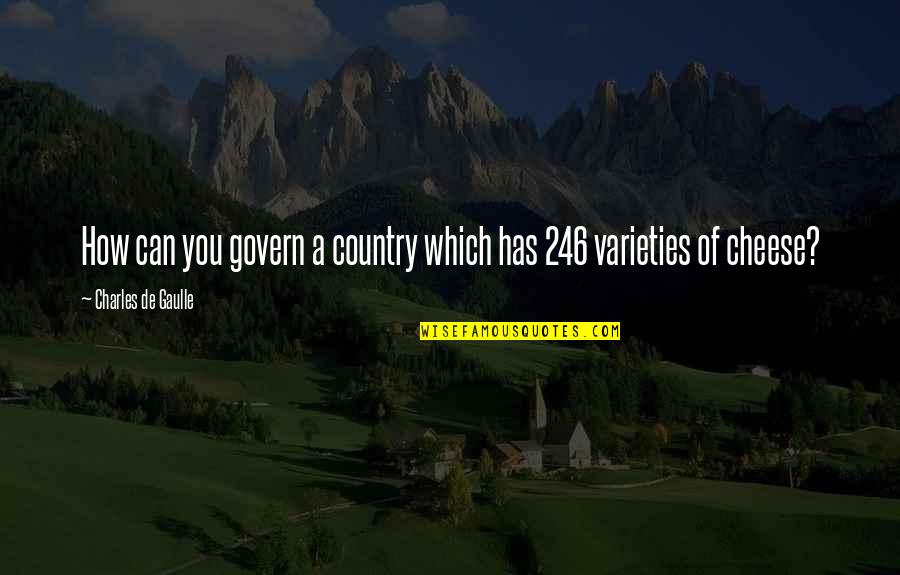 Virus Wearing Masks Quotes By Charles De Gaulle: How can you govern a country which has