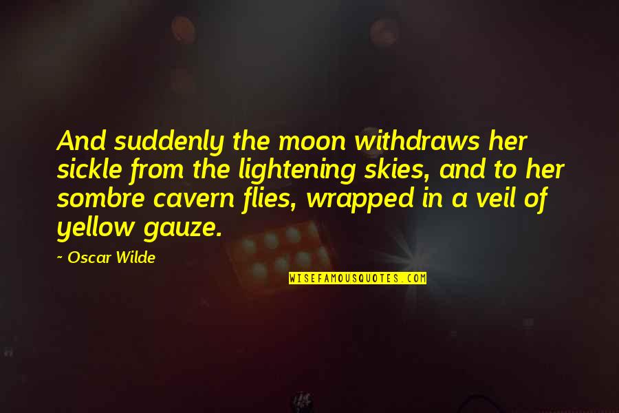 Vitanda Resort Quotes By Oscar Wilde: And suddenly the moon withdraws her sickle from Vitanda Resort Quotes By Oscar Wilde: And suddenly the moon withdraws her sickle from