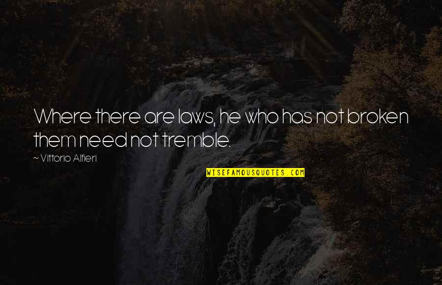 Vittorio Quotes By Vittorio Alfieri: Where there are laws, he who has not Vittorio Quotes By Vittorio Alfieri: Where there are laws, he who has not
