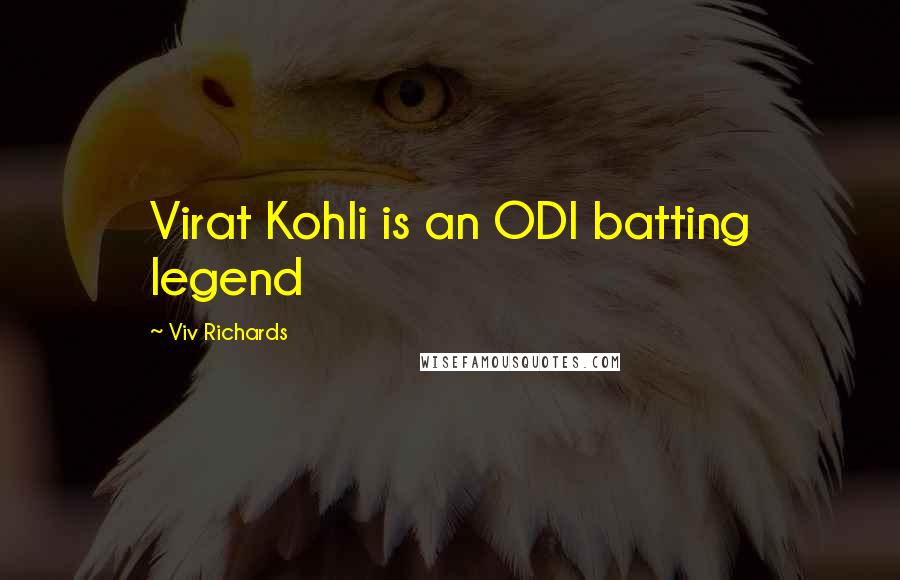 Viv Richards quotes: Virat Kohli is an ODI batting legend