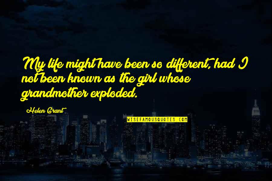 Vladilen Balian Quotes By Helen Grant: My life might have been so different, had