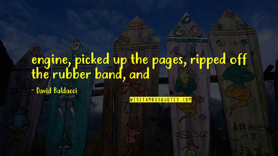 Vocellis Pizza Quotes By David Baldacci: engine, picked up the pages, ripped off the Vocellis Pizza Quotes By David Baldacci: engine, picked up the pages, ripped off the