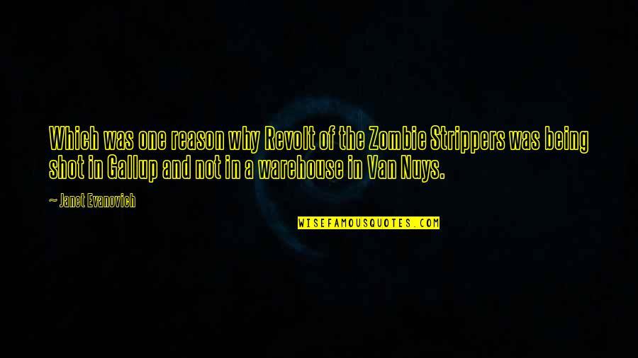 Vognen Quotes By Janet Evanovich: Which was one reason why Revolt of the