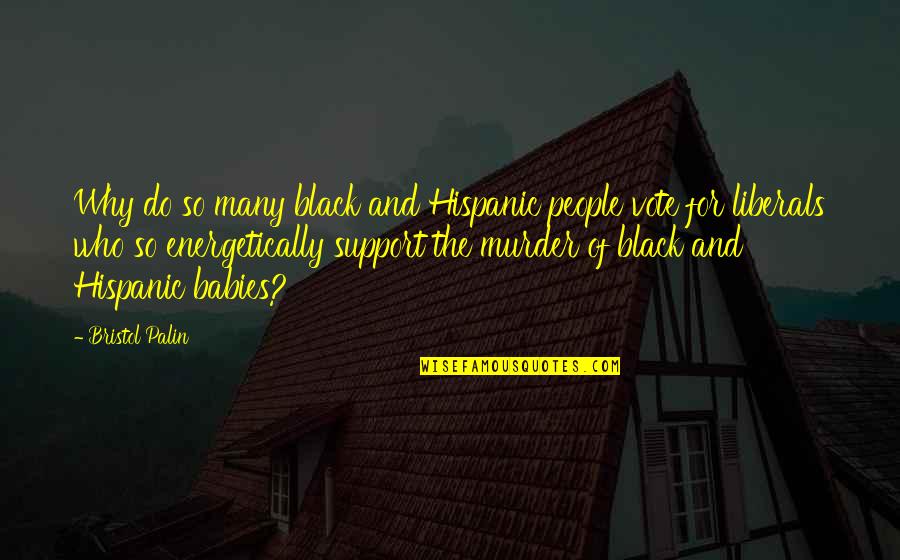 Volgtijdelijkheid Quotes By Bristol Palin: Why do so many black and Hispanic people
