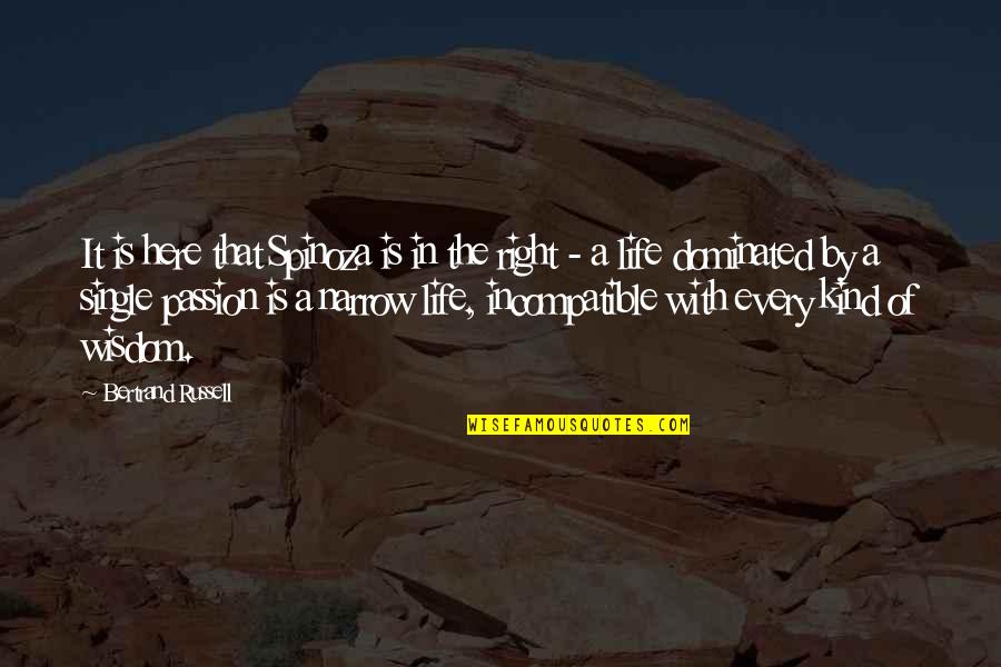 Von Hofmannsthal Quotes By Bertrand Russell: It is here that Spinoza is in the Von Hofmannsthal Quotes By Bertrand Russell: It is here that Spinoza is in the