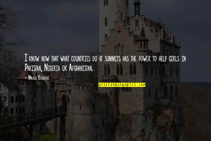Vrei Sa Quotes By Malala Yousafzai: I know now that what countries do at Vrei Sa Quotes By Malala Yousafzai: I know now that what countries do at