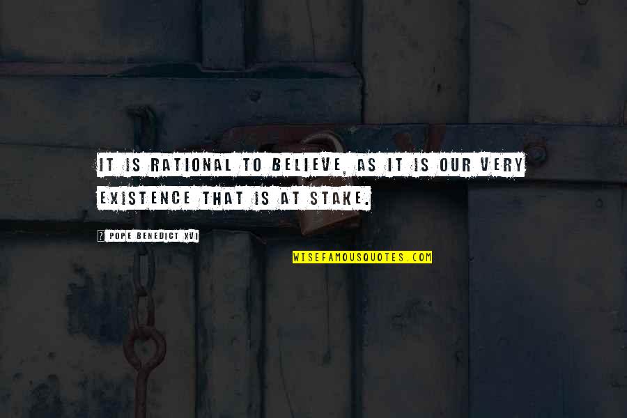 Vtip Stock Quotes By Pope Benedict XVI: It is rational to believe, as it is Vtip Stock Quotes By Pope Benedict XVI: It is rational to believe, as it is