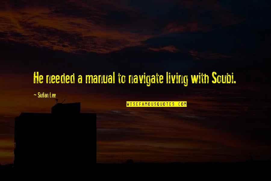 Vukmirovic Mateja Quotes By Suilan Lee: He needed a manual to navigate living with