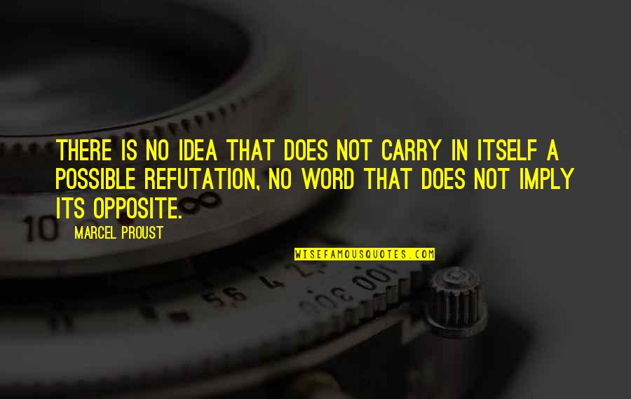 Wahusika Art Quotes By Marcel Proust: There is no idea that does not carry Wahusika Art Quotes By Marcel Proust: There is no idea that does not carry