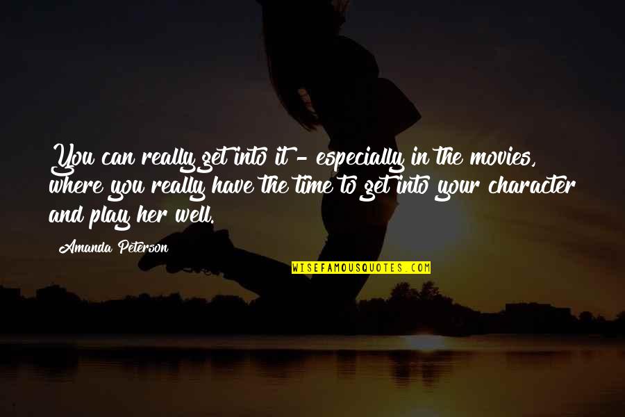 Waiting In The Bible Quotes By Amanda Peterson: You can really get into it - especially