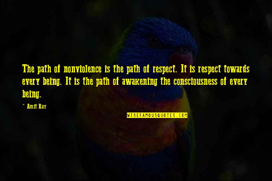 Waldinger Creative Baltimore Quotes By Amit Ray: The path of nonviolence is the path of Waldinger Creative Baltimore Quotes By Amit Ray: The path of nonviolence is the path of