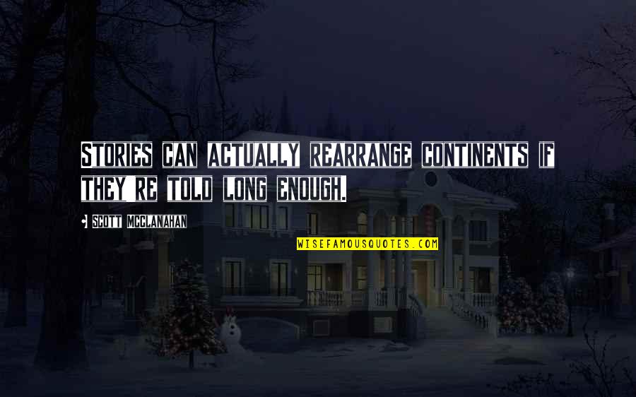 Wall Decals Removable Quotes By Scott McClanahan: Stories can actually rearrange continents if they're told Wall Decals Removable Quotes By Scott McClanahan: Stories can actually rearrange continents if they're told