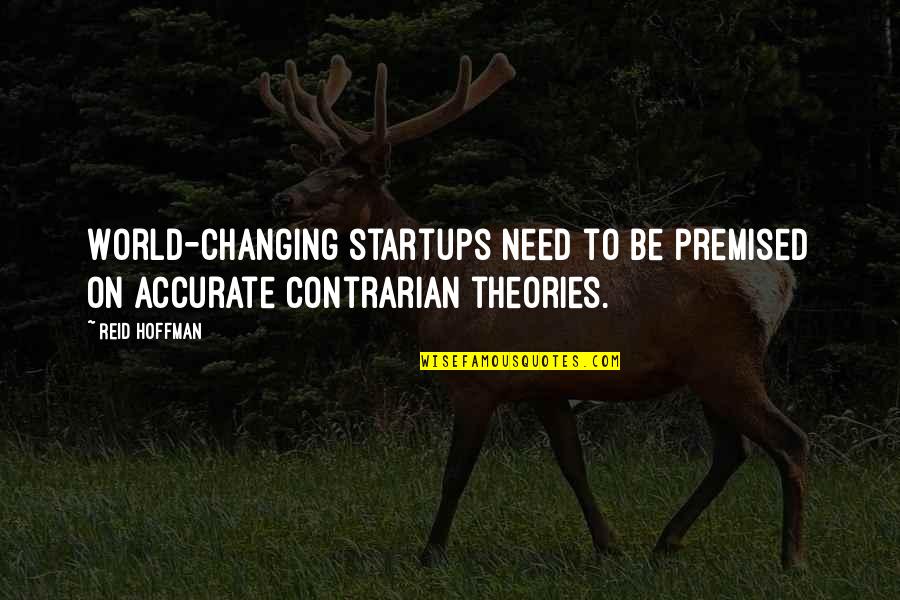 Warlock Dota 2 Quotes By Reid Hoffman: World-changing startups need to be premised on accurate