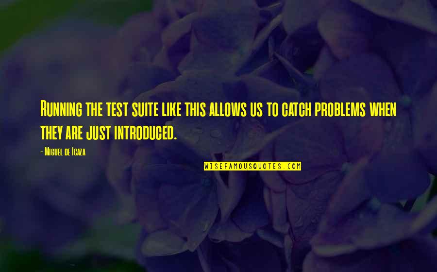 Warren Buffett Famous Quotes By Miguel De Icaza: Running the test suite like this allows us