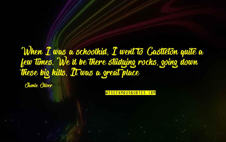 Watakura Quotes By Jamie Oliver: When I was a schoolkid, I went to Watakura Quotes By Jamie Oliver: When I was a schoolkid, I went to