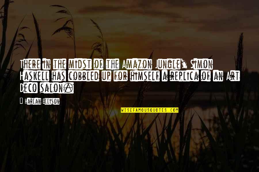 Water Frame Quotes By Harlan Ellison: There in the midst of the Amazon Jungle, Water Frame Quotes By Harlan Ellison: There in the midst of the Amazon Jungle,