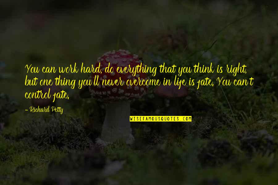We Can't Control Everything Quotes By Richard Petty: You can work hard, do everything that you We Can't Control Everything Quotes By Richard Petty: You can work hard, do everything that you