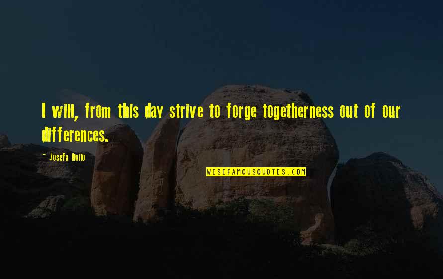 Webflow Add Quotes By Josefa Iloilo: I will, from this day strive to forge