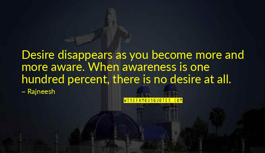 Wednesday Midweek Quotes By Rajneesh: Desire disappears as you become more and more Wednesday Midweek Quotes By Rajneesh: Desire disappears as you become more and more