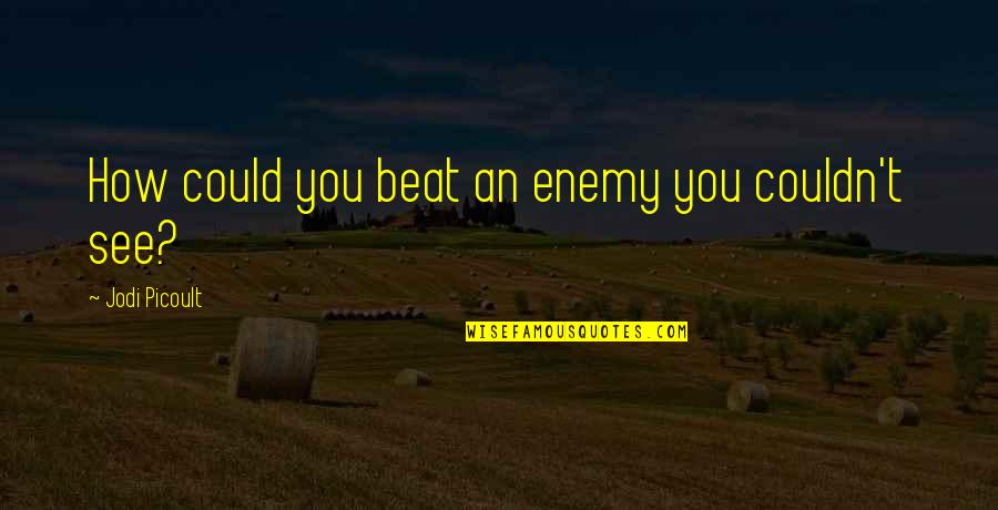 Weinsberg Castle Quotes By Jodi Picoult: How could you beat an enemy you couldn't Weinsberg Castle Quotes By Jodi Picoult: How could you beat an enemy you couldn't