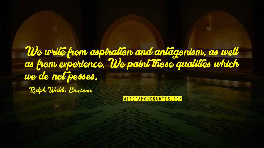 Welcome 2017 Quotes By Ralph Waldo Emerson: We write from aspiration and antagonism, as well Welcome 2017 Quotes By Ralph Waldo Emerson: We write from aspiration and antagonism, as well