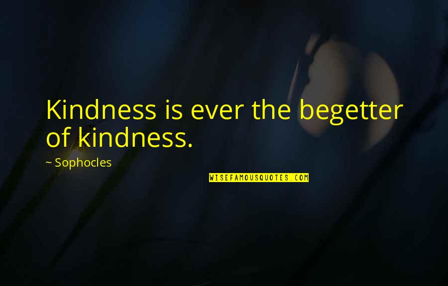 Welcome To Hernandez Home Care Quotes By Sophocles: Kindness is ever the begetter of kindness. Welcome To Hernandez Home Care Quotes By Sophocles: Kindness is ever the begetter of kindness.