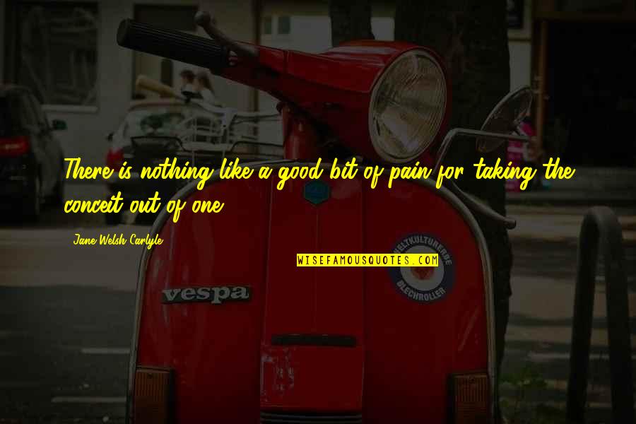 Welsh Quotes By Jane Welsh Carlyle: There is nothing like a good bit of