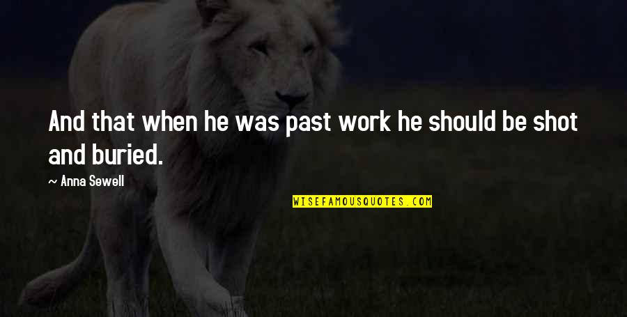 Welshman Crossword Quotes By Anna Sewell: And that when he was past work he
