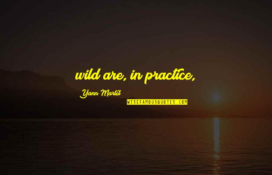 Wetherall Roofing Quotes By Yann Martel: wild are, in practice, Wetherall Roofing Quotes By Yann Martel: wild are, in practice,