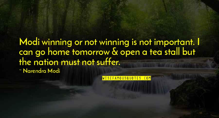 Wetter Than Quotes By Narendra Modi: Modi winning or not winning is not important. Wetter Than Quotes By Narendra Modi: Modi winning or not winning is not important.