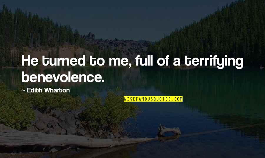 Wharton Quotes By Edith Wharton: He turned to me, full of a terrifying Wharton Quotes By Edith Wharton: He turned to me, full of a terrifying