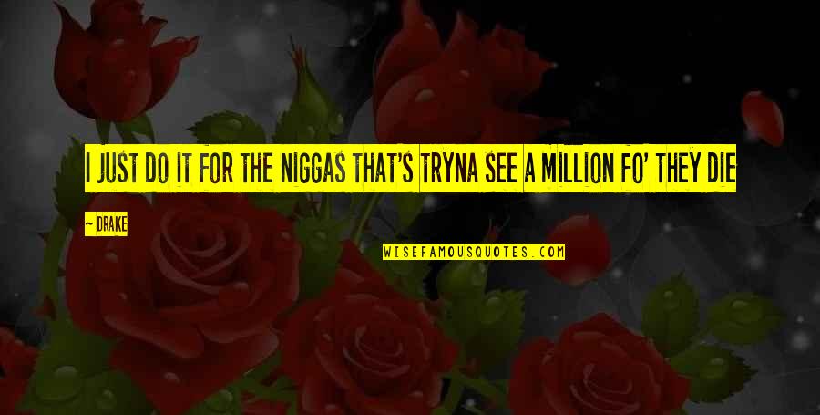 What A Beautiful Weather Quotes By Drake: I just do it for the niggas that's