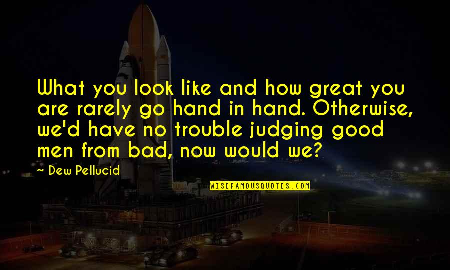 What Are You Quotes By Dew Pellucid: What you look like and how great you