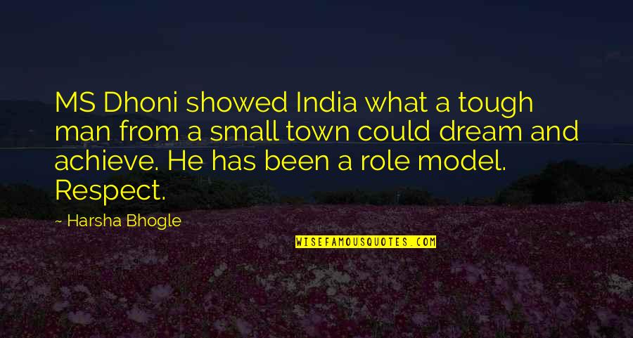 What Could've Been Quotes By Harsha Bhogle: MS Dhoni showed India what a tough man