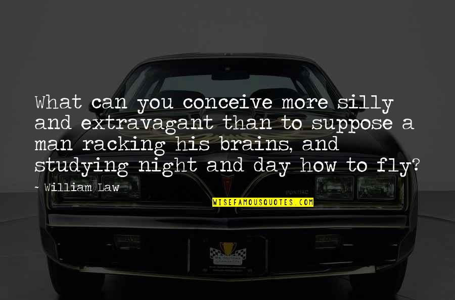 What If You Fly Quotes By William Law: What can you conceive more silly and extravagant