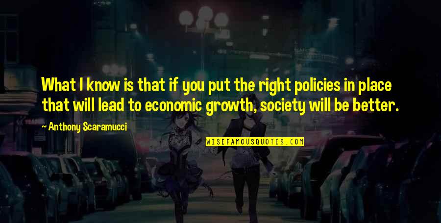 What Is Society Quotes By Anthony Scaramucci: What I know is that if you put