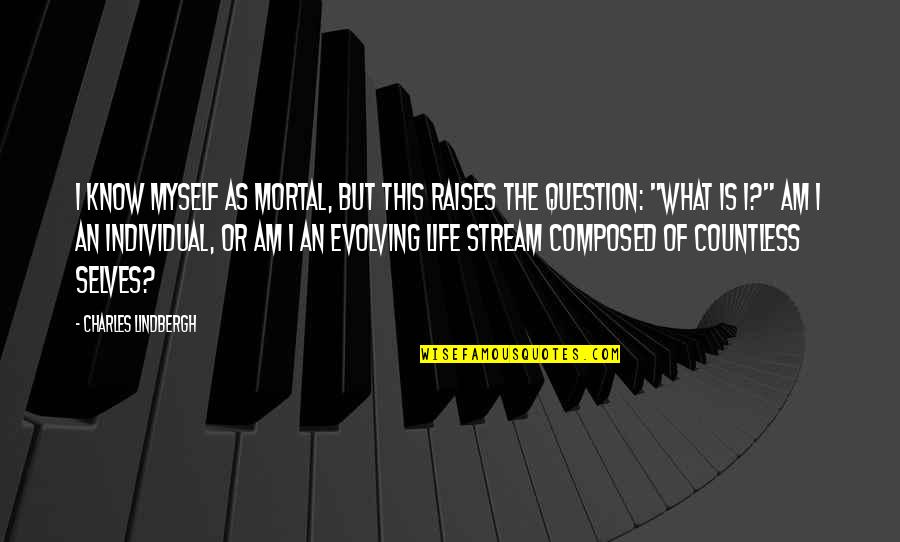 What Is This Life Quotes By Charles Lindbergh: I know myself as mortal, but this raises What Is This Life Quotes By Charles Lindbergh: I know myself as mortal, but this raises