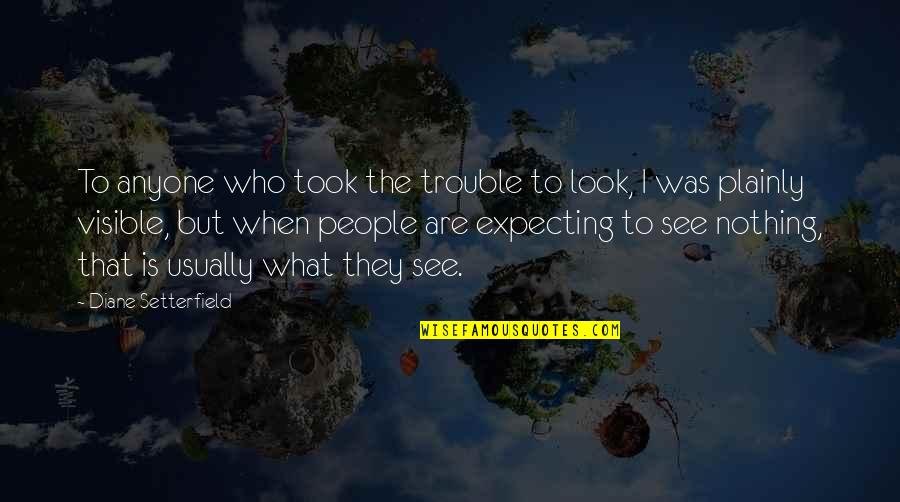 What Nothing Is Quotes By Diane Setterfield: To anyone who took the trouble to look,