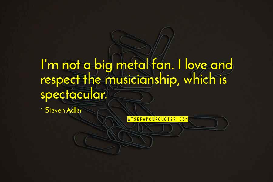 Whatsapp Status Pics Quotes By Steven Adler: I'm not a big metal fan. I love
