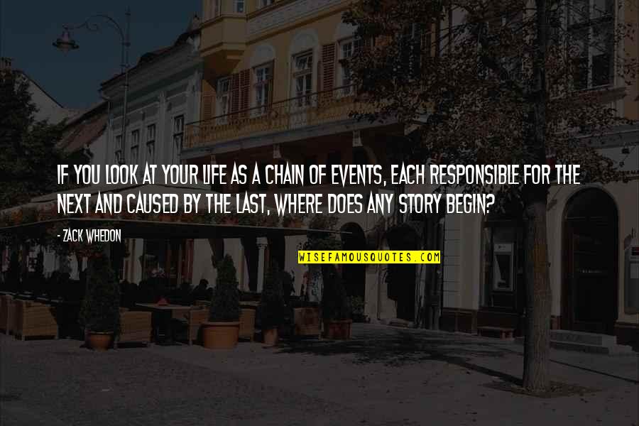 Whedon Quotes By Zack Whedon: If you look at your life as a Whedon Quotes By Zack Whedon: If you look at your life as a