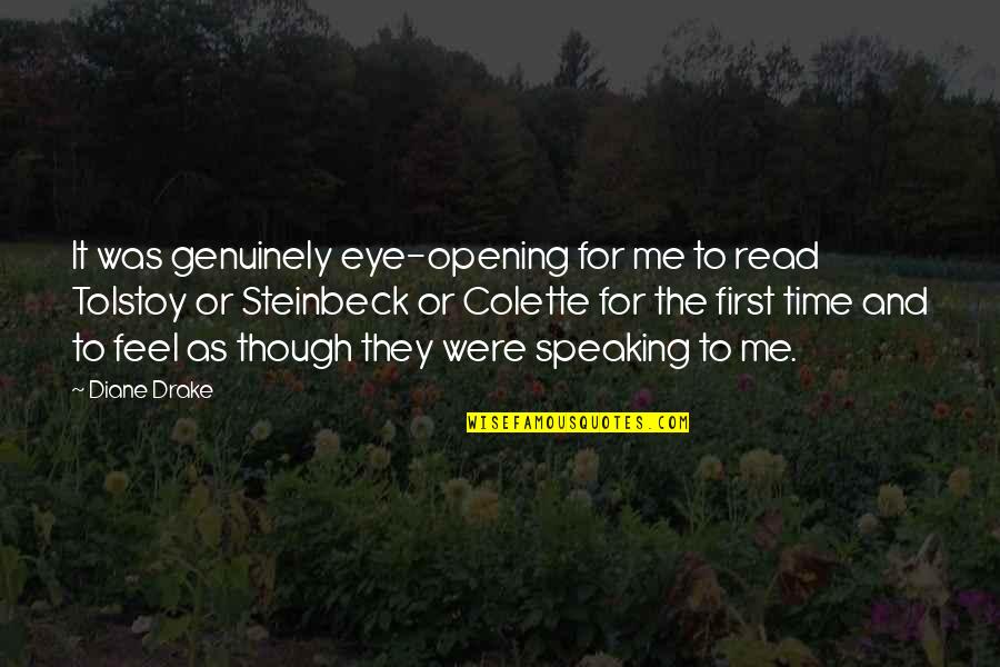 When Someone Saves Your Life Quotes By Diane Drake: It was genuinely eye-opening for me to read When Someone Saves Your Life Quotes By Diane Drake: It was genuinely eye-opening for me to read