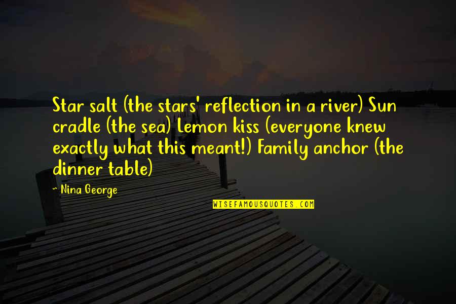Wherewithal Crossword Quotes By Nina George: Star salt (the stars' reflection in a river)