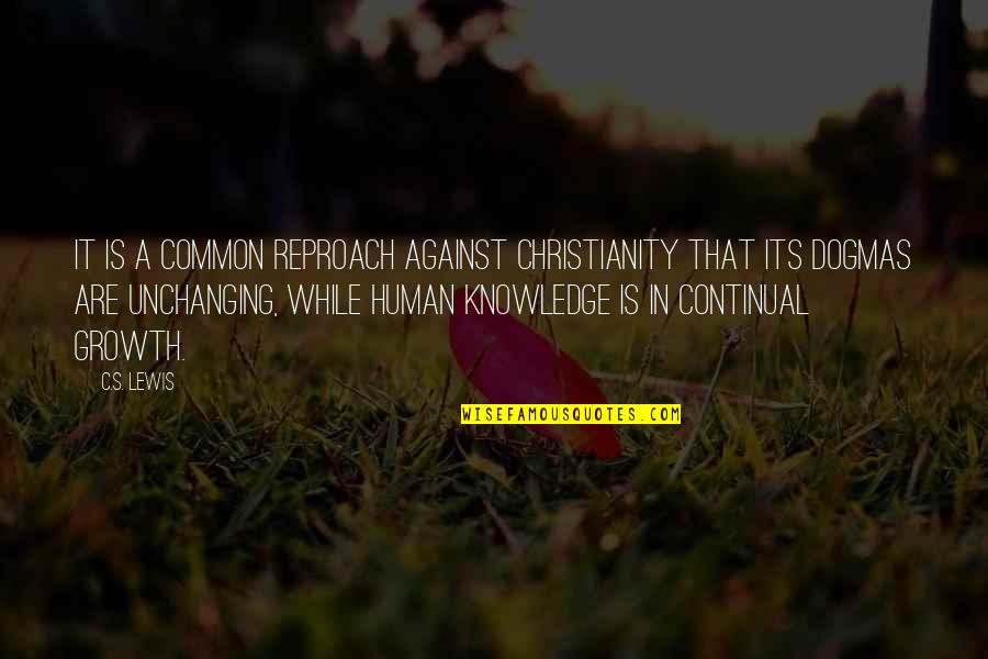While Its Quotes By C.S. Lewis: IT IS A COMMON REPROACH AGAINST CHRISTIANITY THAT While Its Quotes By C.S. Lewis: IT IS A COMMON REPROACH AGAINST CHRISTIANITY THAT