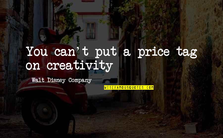 White Collar Season 4 Episode 1 Quotes By Walt Disney Company: You can't put a price tag on creativity