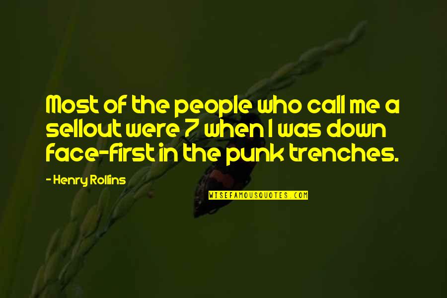 White Goodman Lafleur Quotes By Henry Rollins: Most of the people who call me a
