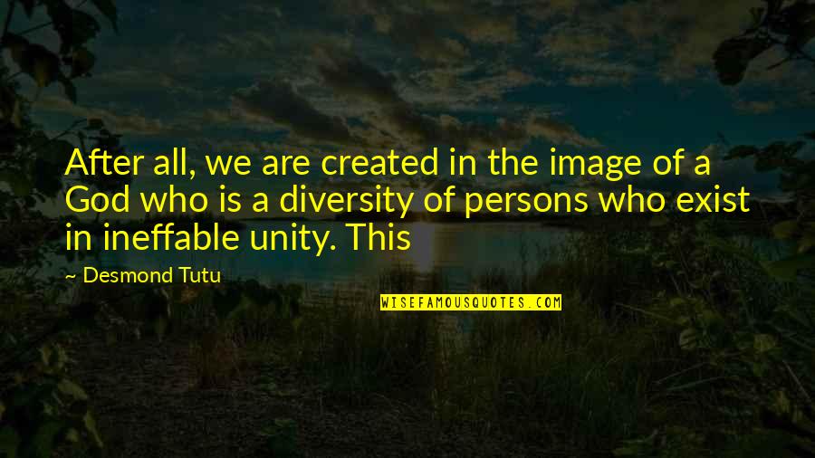 Who Created God Quotes By Desmond Tutu: After all, we are created in the image