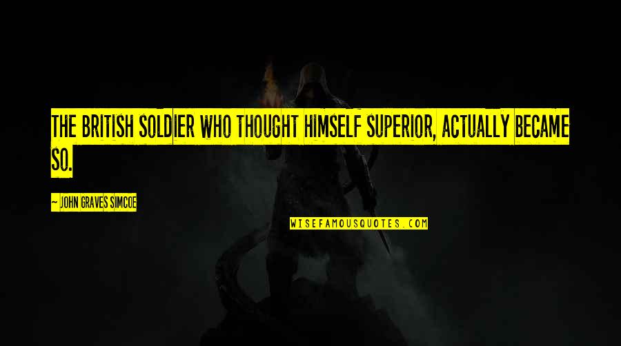 Why Should I Wait Quotes By John Graves Simcoe: The British soldier who thought himself superior, actually Why Should I Wait Quotes By John Graves Simcoe: The British soldier who thought himself superior, actually